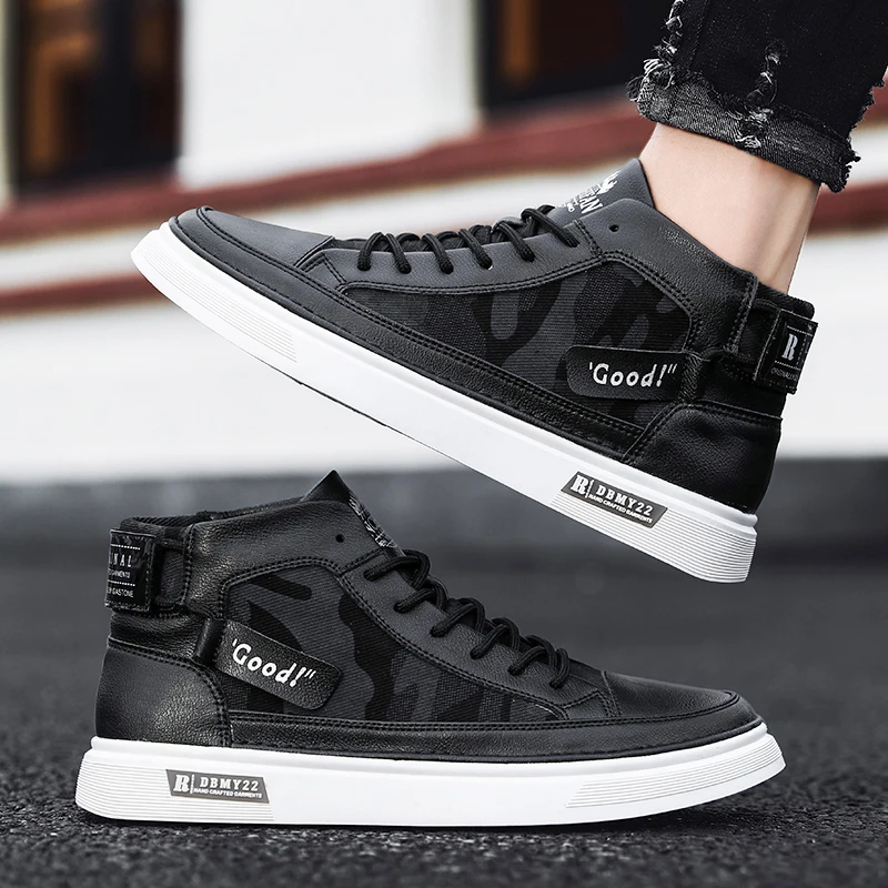 

Summer Men Sneakers Cow Leather Casual Shoes Breathable Lace Up Men's Women Shoes Outdoor Footwear Couples White Black Camouflag