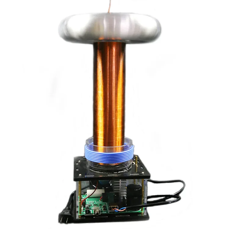 

Электрическая катушка Tesla, Индукционная музыкальная катушка Tesla, Набор для творчества, большой готовый продукт, импульс высокого напряжения...