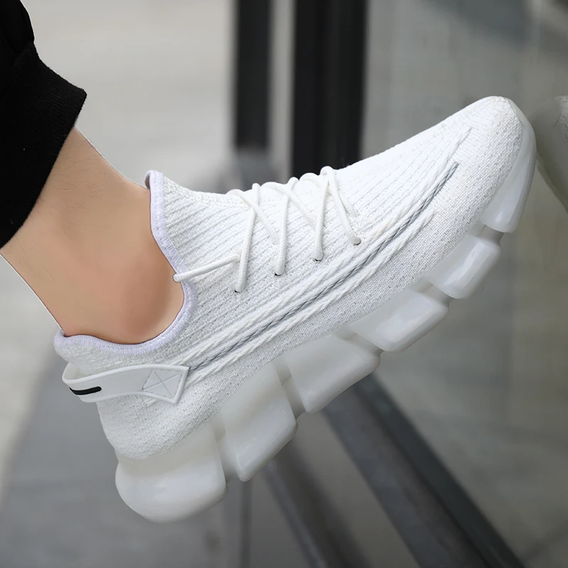 

Men Casual Shoes Sneakers Brand Male Sport Trainers Mesh Zapatillas Mens Designer Shoes Men Hip Pop Chaussure Homme Black White