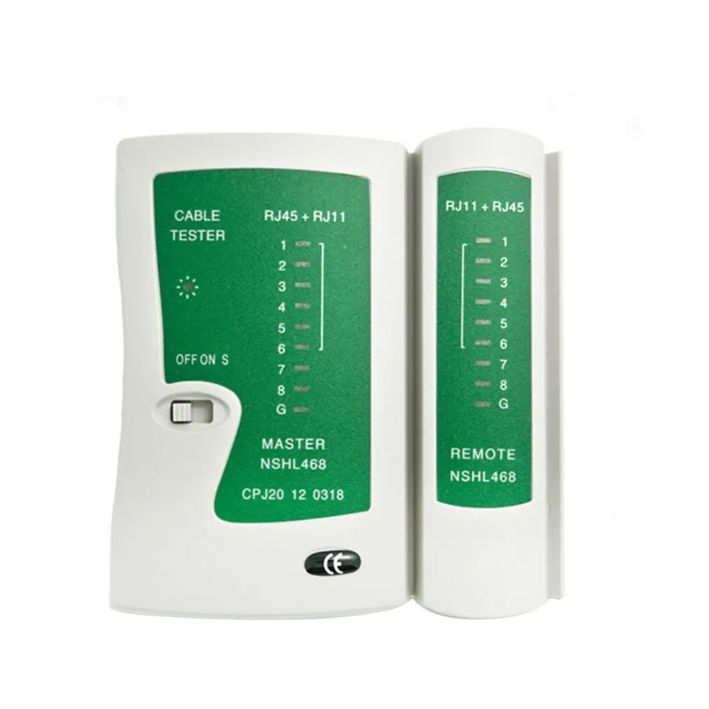 Тестер сети Lan rj45 rj11 + обжимные клещи для разъемов Ethernet|Сетевые инструменты| |