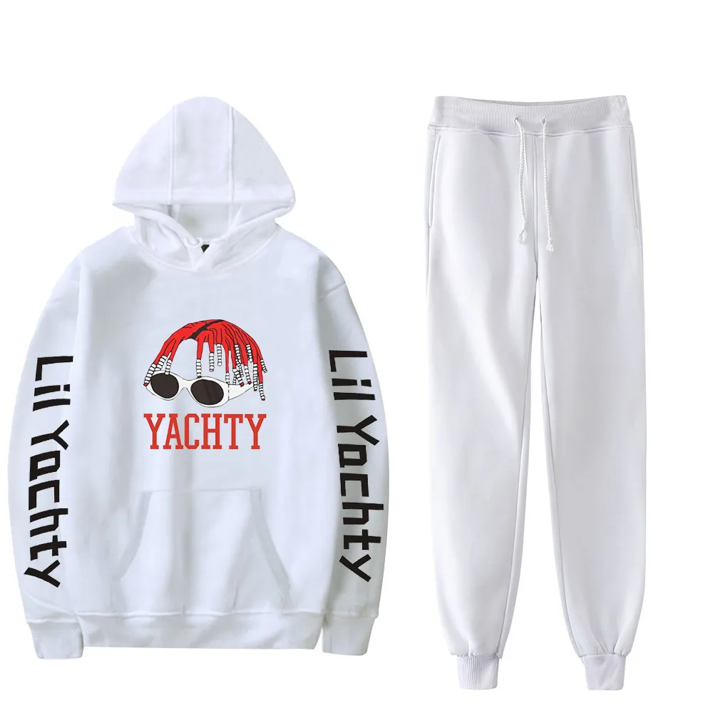 Juice wrld комплект с капюшоном и брюками толстовки спортивные штаны повседневный из