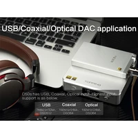 TOPPING D50S USB DAC Dual ES9038Q2M Bluetooth 50 HiFi Audio Desktop Decoder Hi-res PCM 32bit768k DSD512 LDACAACSBCaptX