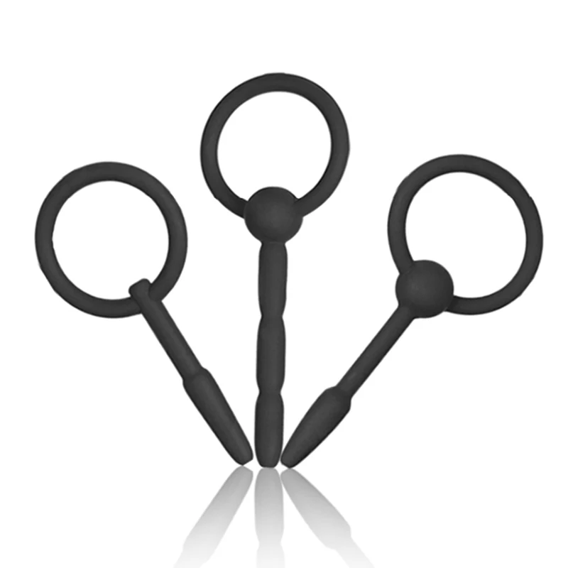 GUIMI уретральная вставка для пениса Для мужчин уретры расширители звук массаж