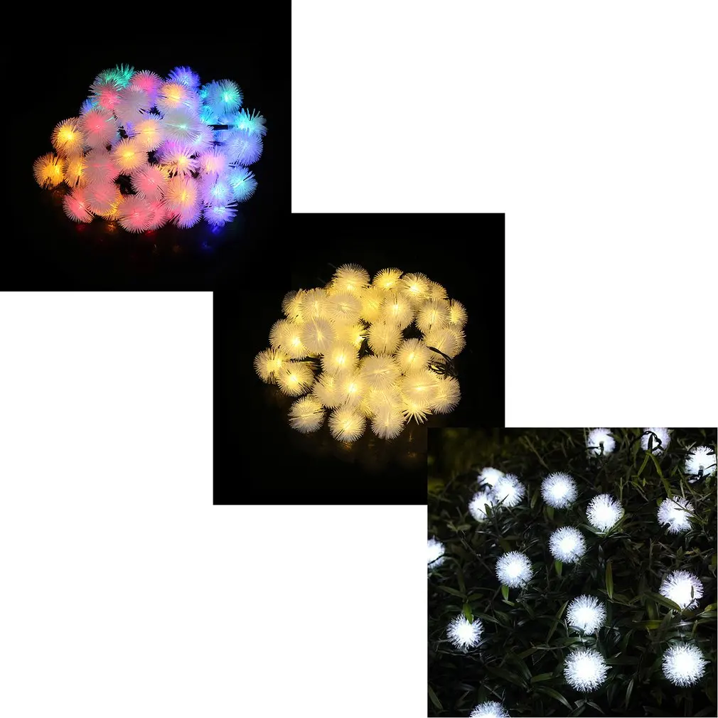 Водонепроницаемый 30 светодиодов на солнечных батареях открытом воздухе