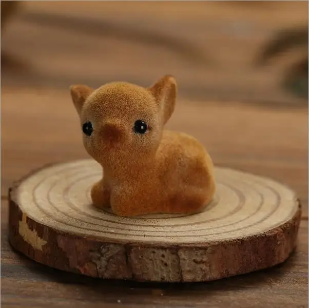 

Fawn decorated deer, simulation dolls DIY assembly accessories accessories, resin placement, creative micro landscape