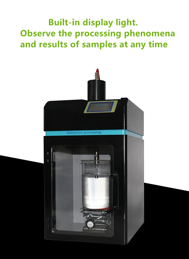 Ультразвуковой Гомогенизатор 2 в 1 с зондом диаметром 13 мм лабораторный