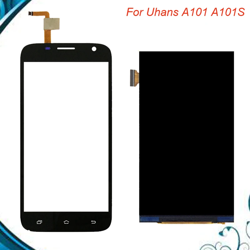 100% Протестировано для Uhans A101 A101s ЖК-дисплей и сенсорный экран Сенсорная панель