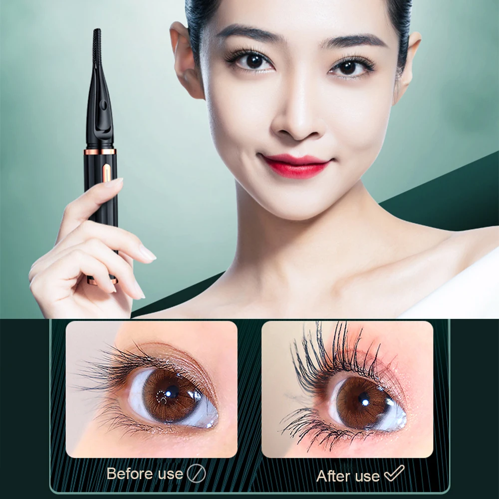 

Electric Heated Eyelash Curler USB Charge Eye Beauty ABS Eyelash Makeup Tools for Women Beauty Rechargeable Lifting Tool