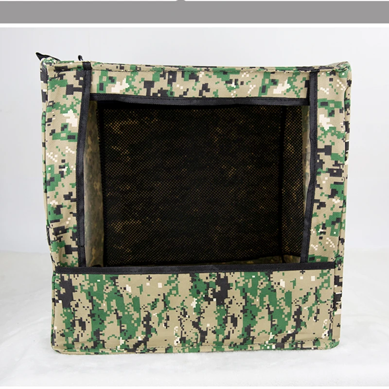 39x39cm Slingshot Target Box Stainless Steel Duble Muffler Cloth Practice Projectile Shooting Folding |