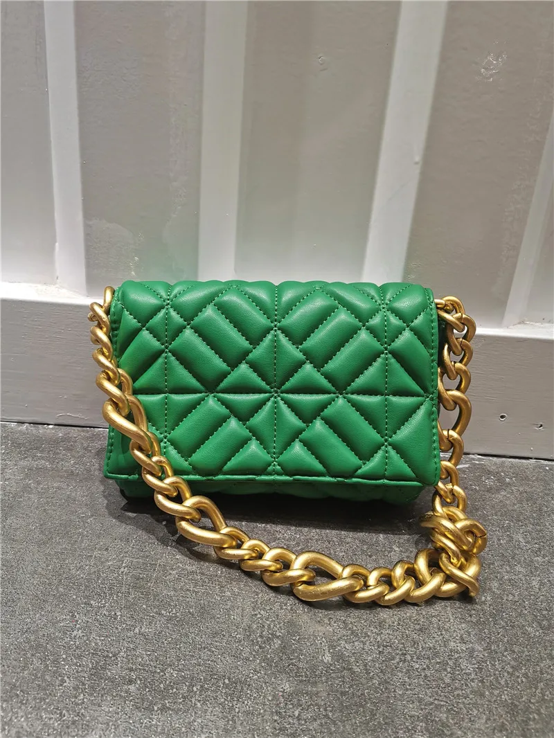 

2021 модные сумки для женщин, кожаные роскошные брендовые дизайнерские Толстые Сумки-тоуты на цепочке, фиолетовые, оранжевые, необработанные,...