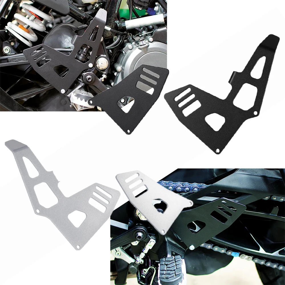 

Motorcycle Accessories Heel Protective Cover Guard FOR 390 ADVENTURE 390ADV 2019 2020 2021 aluminium Rear brake cylinder guard