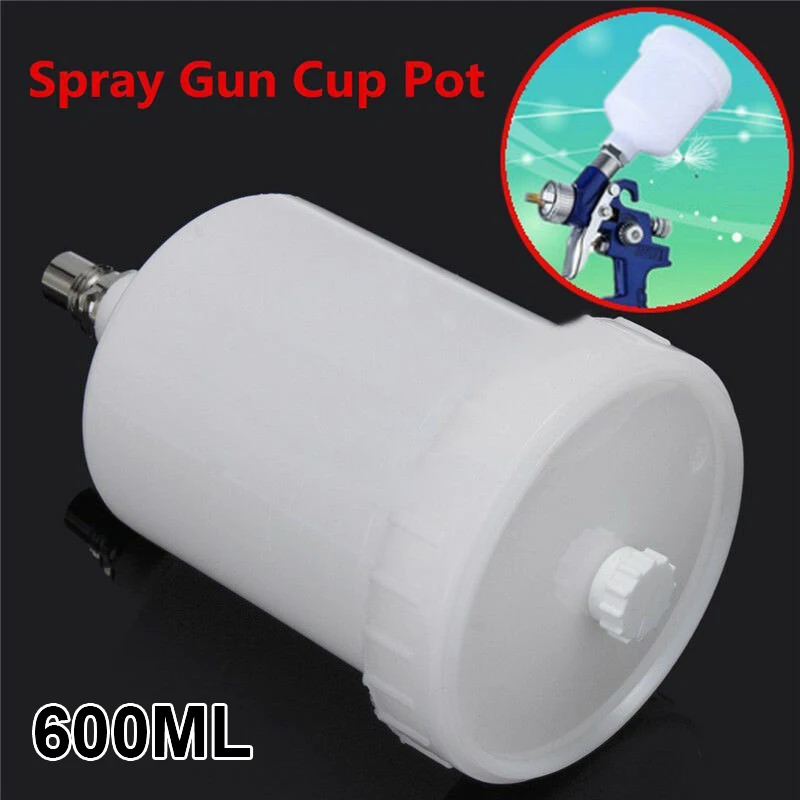 

1pc Plastic Cup Capacity 600mL Accessories White Cup Easy to use Parts