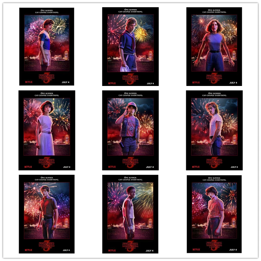 Новое поступление Diy 5d алмазная живопись очень странные дела Стразы фотографии