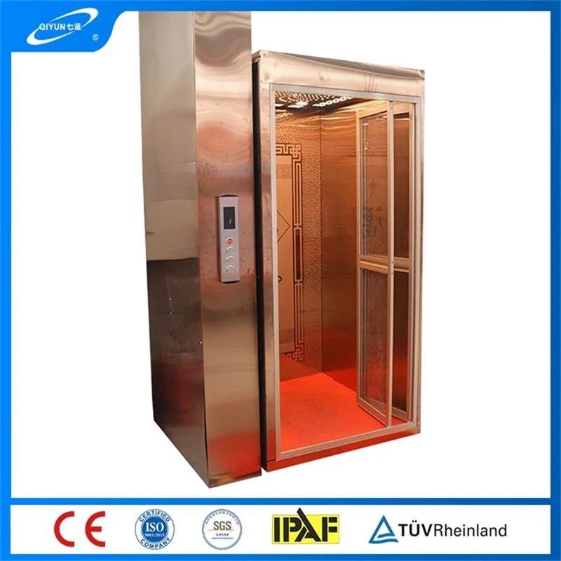 Qiyun производство домашнего подъемника гидравлический домашний лифт для дома и