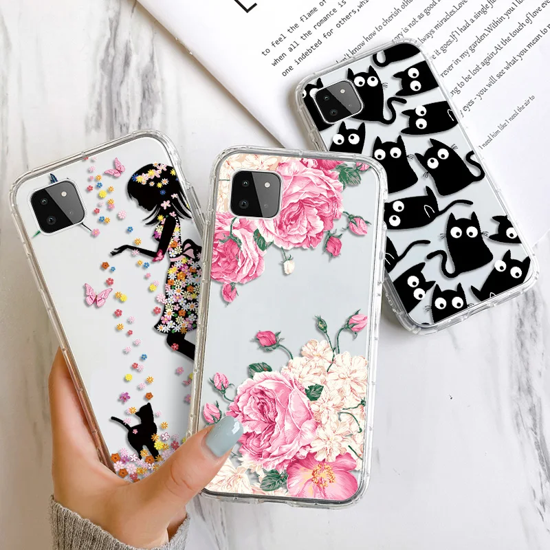 

Airbag Clear Phone Case For Samsung Galaxy A32 A52 A72 A52S 5G 4G Case Transparent Cover For Samsung A 32 Shockproof Back Shell