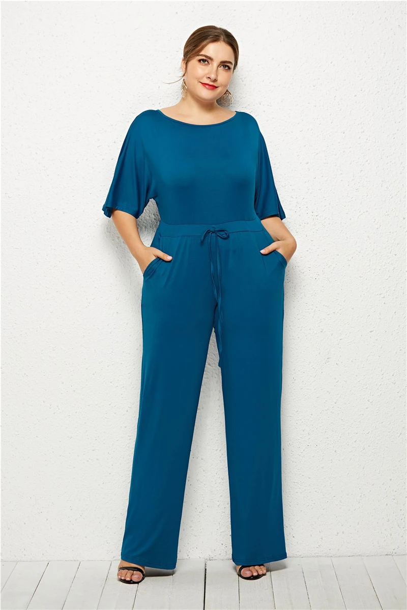 Сексуальный цельный комбинезон Feminino размера плюс элегантный женский Модный