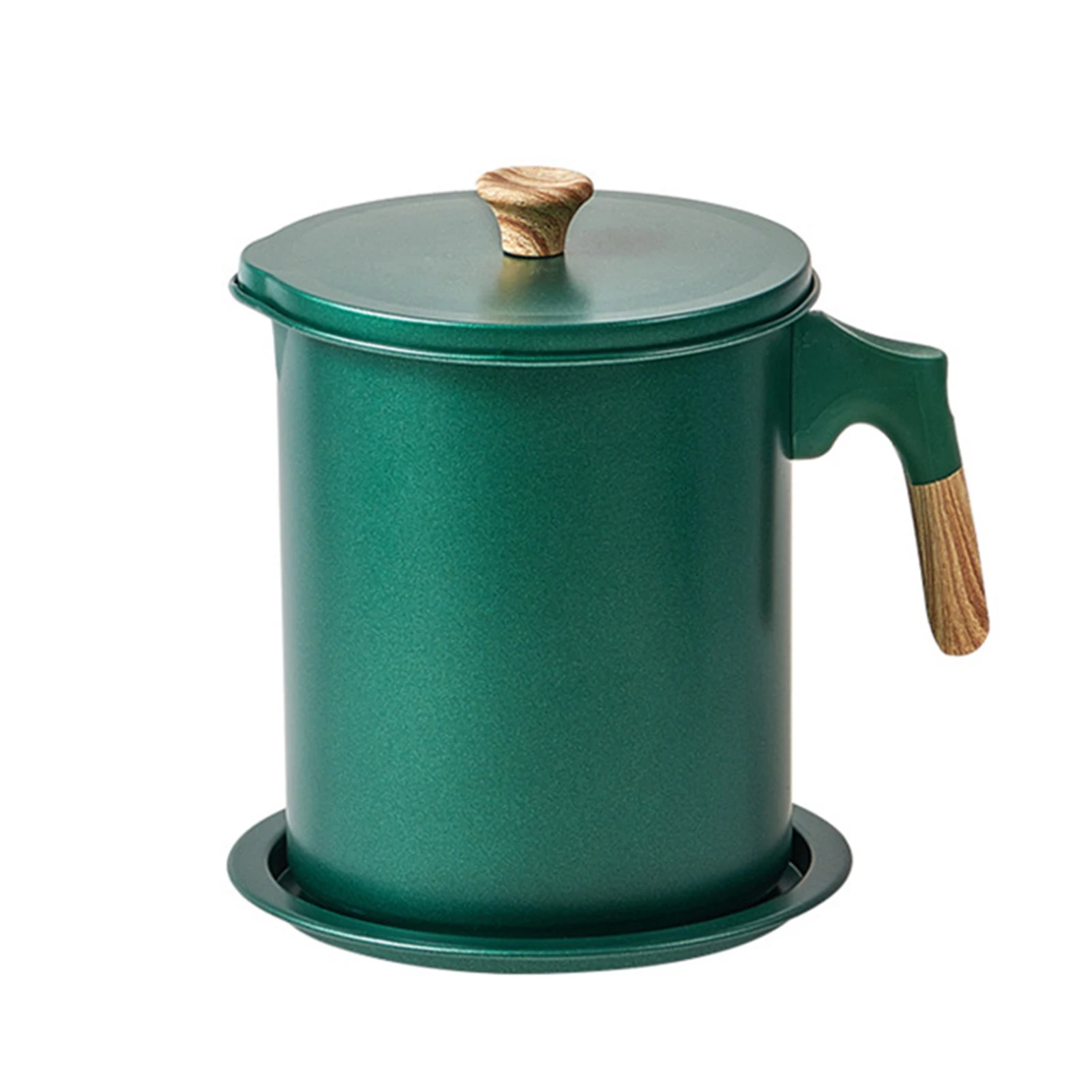 

Хранилище для кухни с крышкой масляное ситечко кастрюля портативный сепаратор из нержавеющей стали приготовление бекона смазка пылезащит...