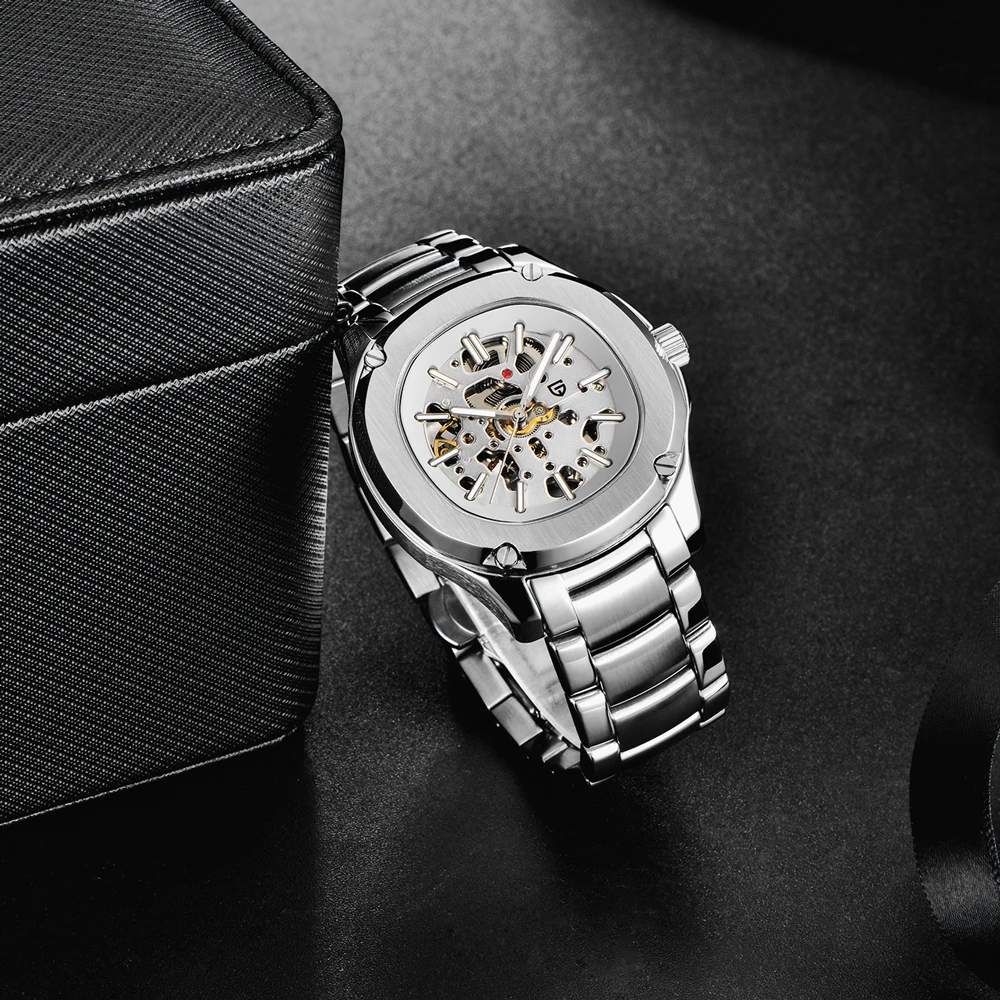 Новинка 2020 роскошные мужские механические наручные часы PAGANI автоматические с