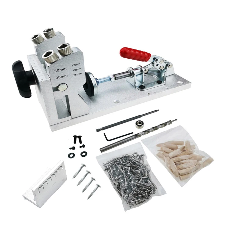 Бесплатная доставка набор направляющих для карманных отверстий деревообработки