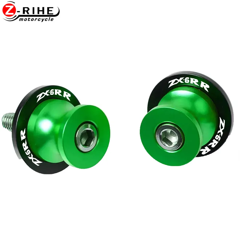 6 мм 8 10 аксессуары для мотоциклов KAWASAKI ZX6RR ZX6 RR NINJA 2020 2004 2005 2006 2007 + слайдеры маятника