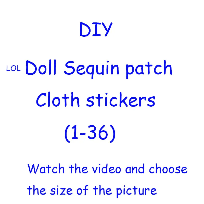 

Cute cartoon doll Sequin patch clothing schoolbag decoration cloth paste children's wear badge girl smiling face doll patch