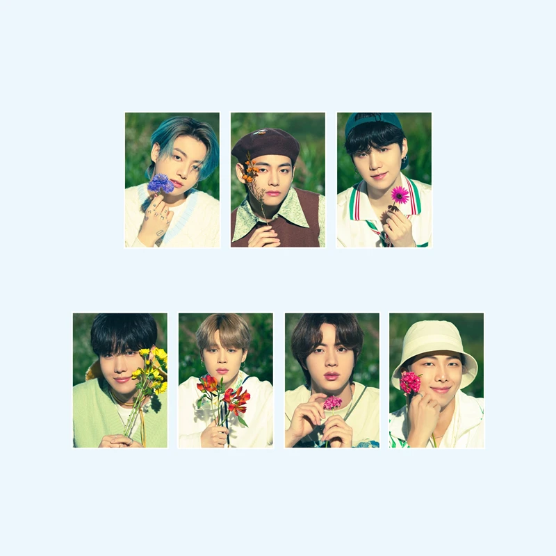 

Оптовая продажа, Kpop, армия Bangtan Boys 2021, сборный Новый фотоальбом, HD постер, наклейки на стену, периферийные аксессуары, клейкая наклейка
