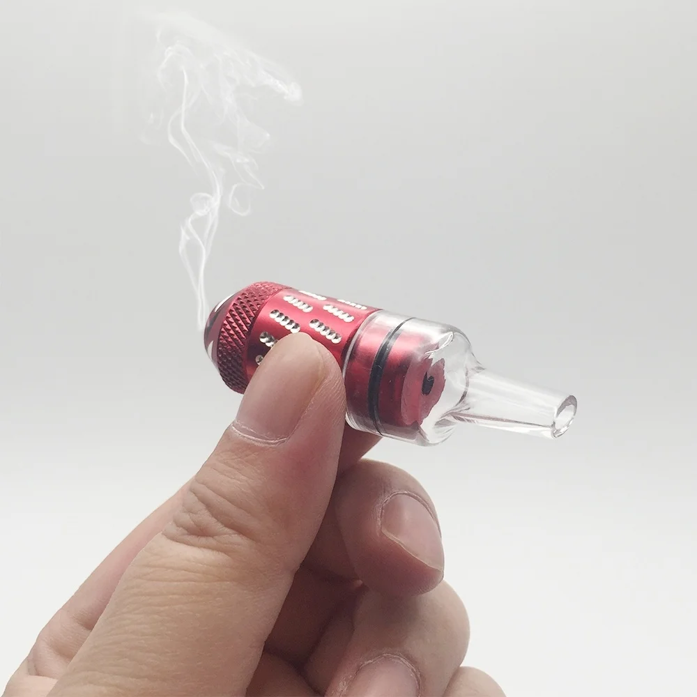 Металлическая курительная трубка Портативные персональные курительные