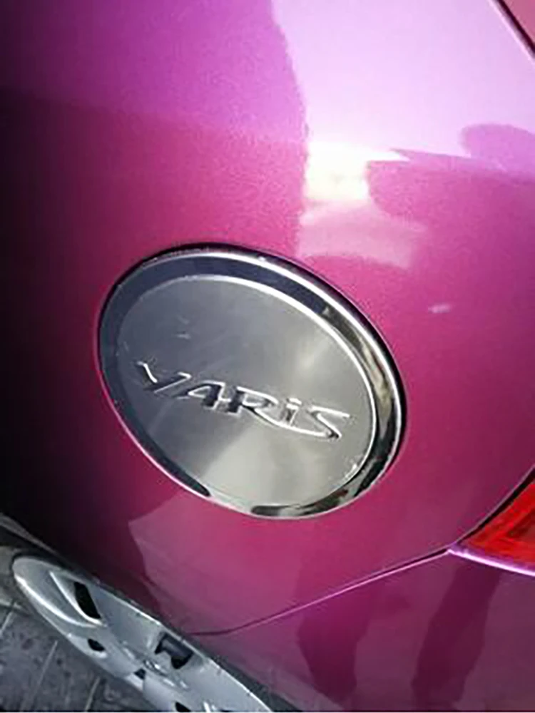 

for 08-12 Yaris Fuel tank cap Stainless steel fuel tank cap Yaris fuel tank body sticker Modified decoration