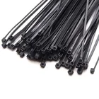 100 шт., самоблокирующиеся Нейлоновые Пластиковые Кабельные стяжки 3*100 4*200