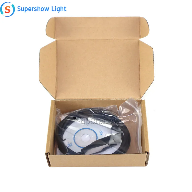 USB к DMX 512 интерфейс светодиодный DMX512 компьютерный ПК контроллер освещения сцены с