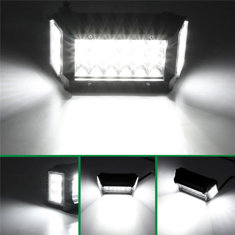 5 дюймов 180W 3400LM двойной боковой стрелок светодиодный рабочий светильник комбо