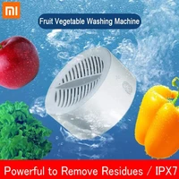 xiaomi xiaoda portable fruit vegetable washing machine ipx7 waterproof rechargable remove reside purifier residues powerful