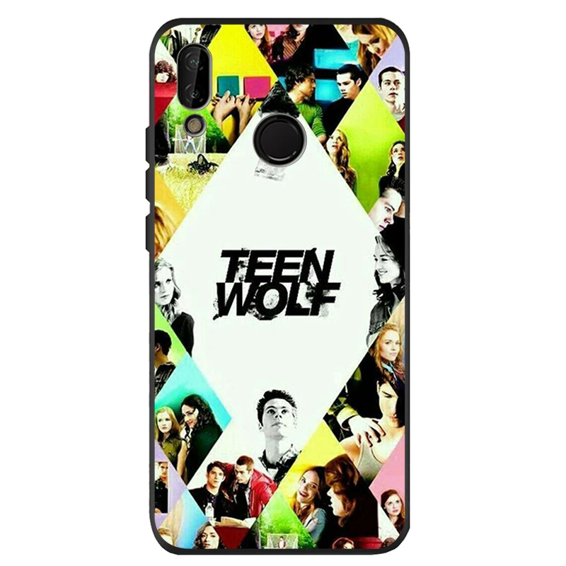 TEEN WOLF black Silicone soft Phone Case For Huawei P40 P30 P20 P10 P9 Lite Pro 2019 P smart 2 Back cover Shell | Мобильные телефоны