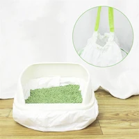 7pcs cat litter bag pet feces litter portable kitten cleaning waste liners filter bags puppy sand tray garbage bags storage box
