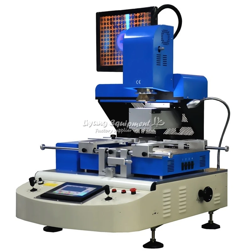 Паяльная станция горячего воздуха smd Полуавтоматическая ly g850 с 3 зонами