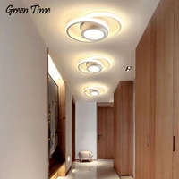 modern led ceiling lamp for living room bedroom corridor light aisle lamp home lustre metal ceiling light luminaires 110v 220v