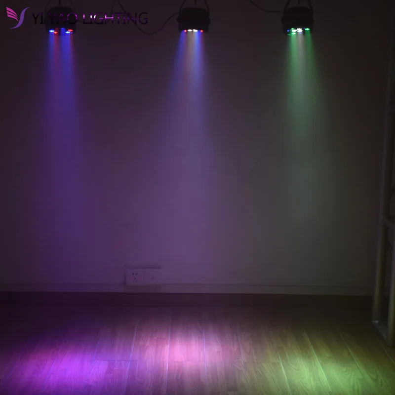 Светодиодный Par Can светильник DMX сценический точечный DMX512 DJ эффект для KTV Bar