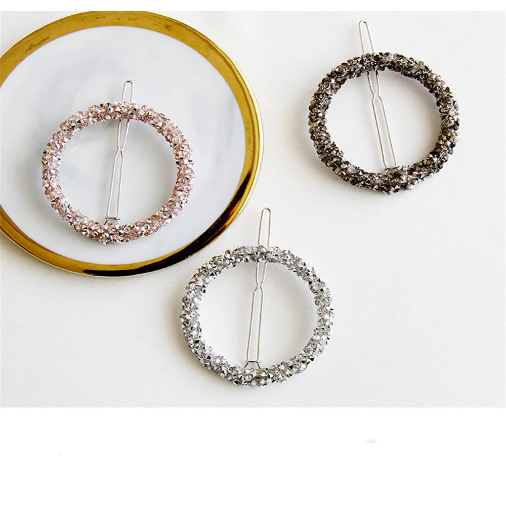 1 шт. шикарные заколки стразы с кристаллами шпилька для волос в форме звезды