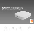 Умный шлюз Zigbee, беспроводной хаб с поддержкой Wi-Fi, с дистанционным управлением через приложение