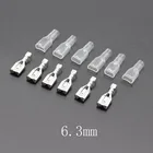 100 шт.50 наборов, обжимная Клемма с изоляционными втулками для клемм 22-16AWG