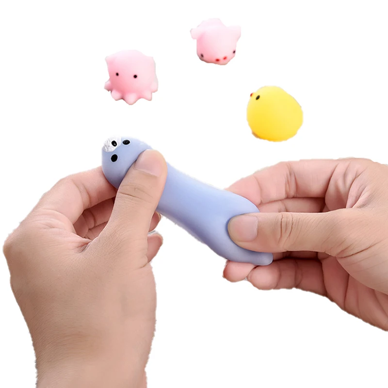

Decompression Squeeze Toy Autism Fidget Toys Squishy Small Animal Seal King Cute Pet Vent Squeeze Gadgets To Release Stress