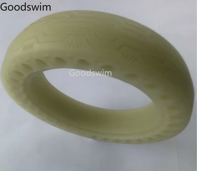 Luminous Shock Absorber Tire For Xiaomi Mijia M365 Scooter Skateboard Damping Rubber Tires Wheels Tyre Solid Hole | Спорт и