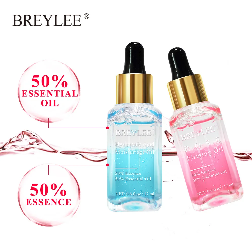 Розовая Гиалуроновая кислота укрепляющее эфирное масло Neroli отбеливающая