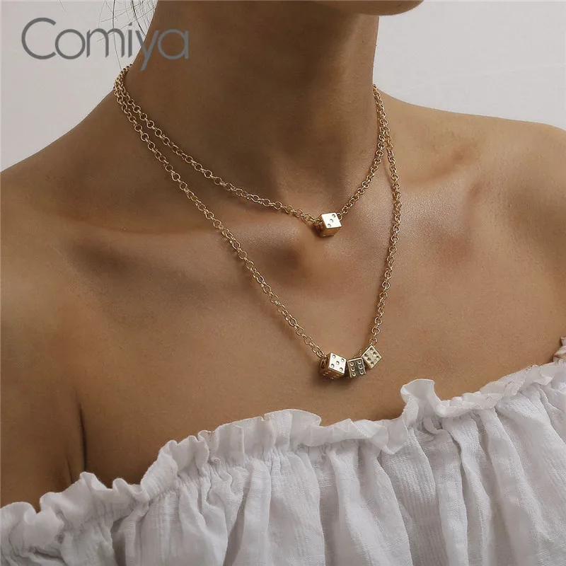 Модное корейское ожерелье Comiya для женщин индийское ювелирное изделие из