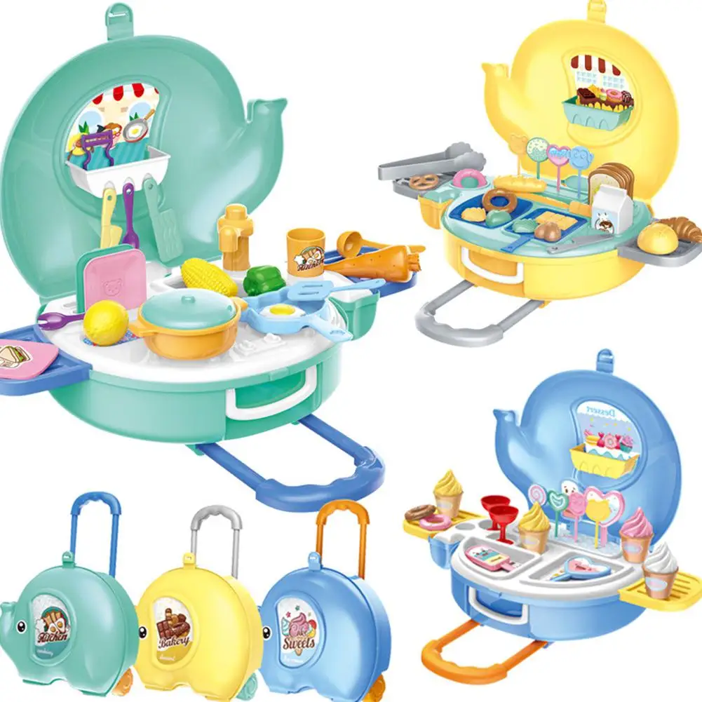 Новинка 2020 Детская мультяшная кухонная утварь для приготовления пищи набор из