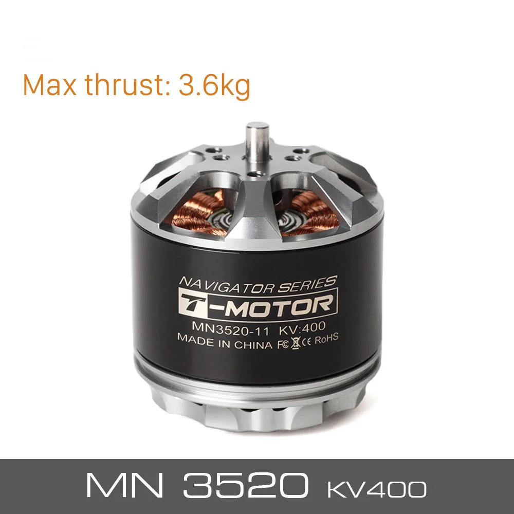 T-motor Outrunner бесщеточный двигатель специальная конструкция MN3520 400KV для