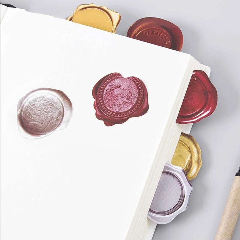 Креативные милые восковые наклейки из ПВХ 45 шт./лот украшения сделай сам для