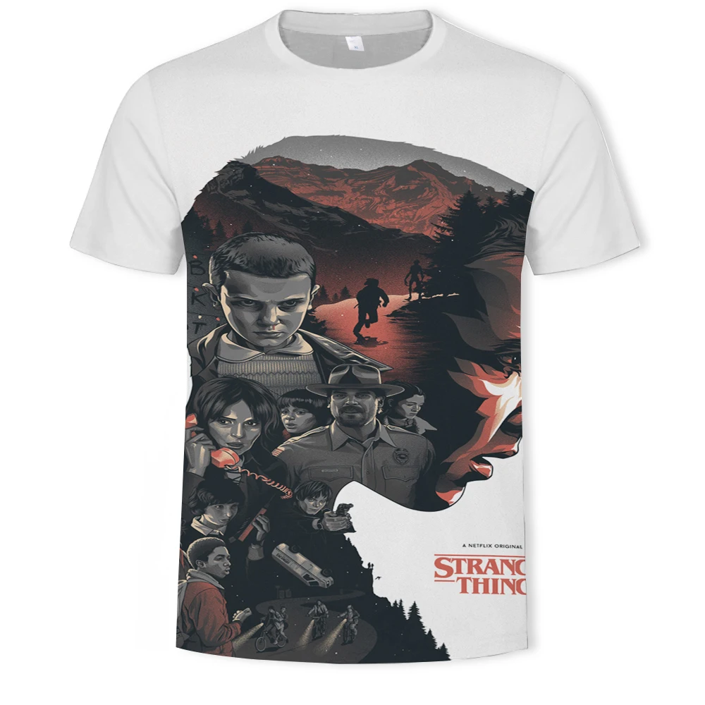 

Sports Men's T-shirt Breathable O-neck Short Sleeve 3D Printing Character Sketch Hot-selling Summer Fashion T-shirt