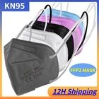 Маски ffp2 маска для лица kn95 mascarillas fpp2 многоразовая маска fpp2 одобренная маска ffp2mask черная маска ffp2 респираторная маска k 95
