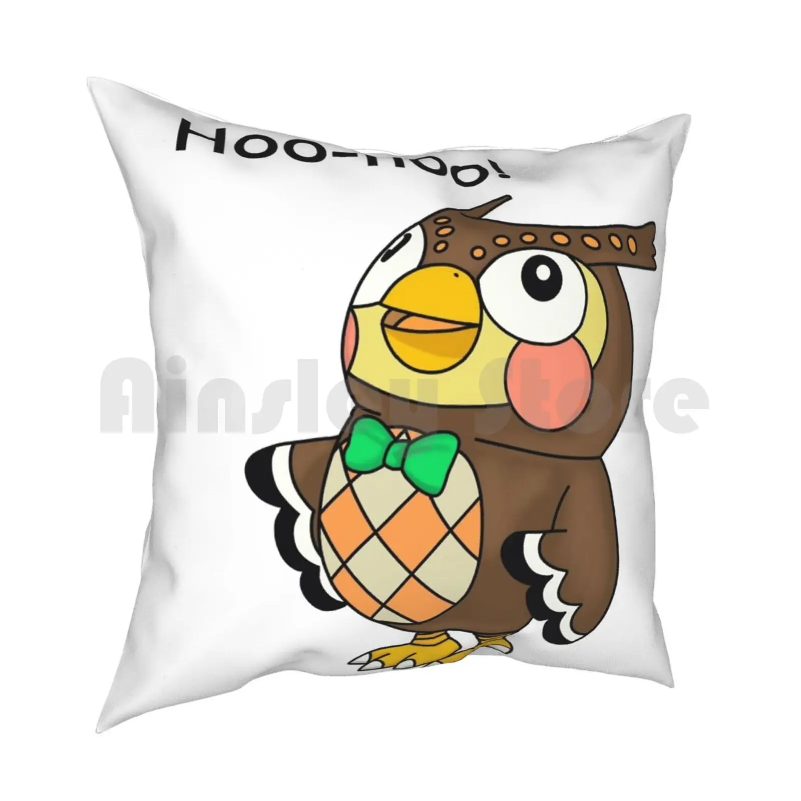 Чехол для подушки с рисунком совы животных: новые горизонты